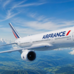 air france a350 chicago flight return